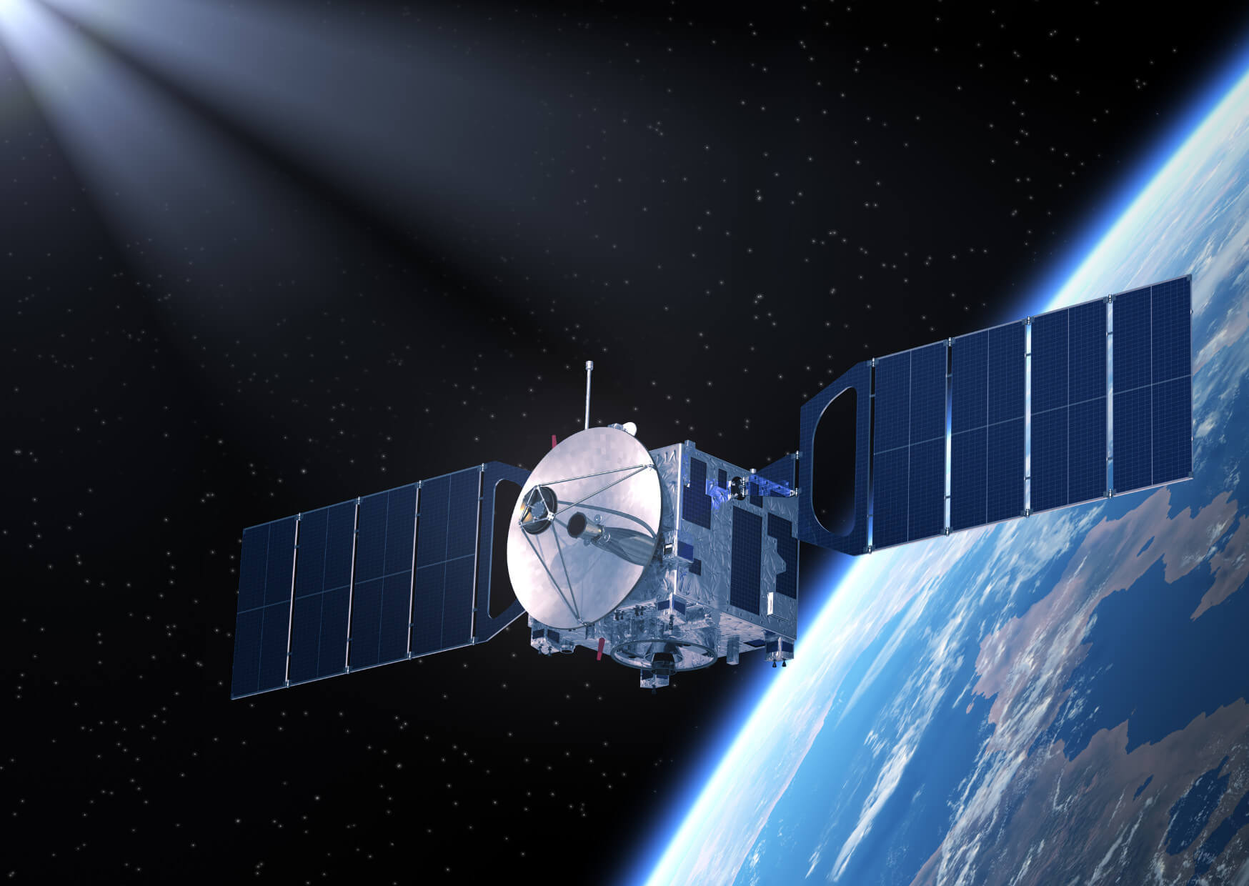 Communication satellite to overcome terrestrial limitations.